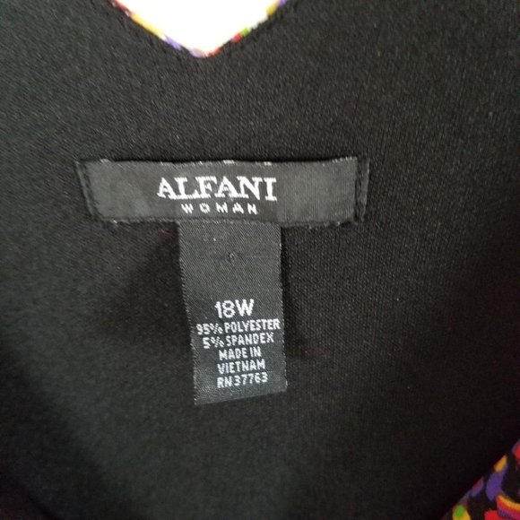ALFANI Multi Colored Sleeveless Dress - Picture 6 of 11